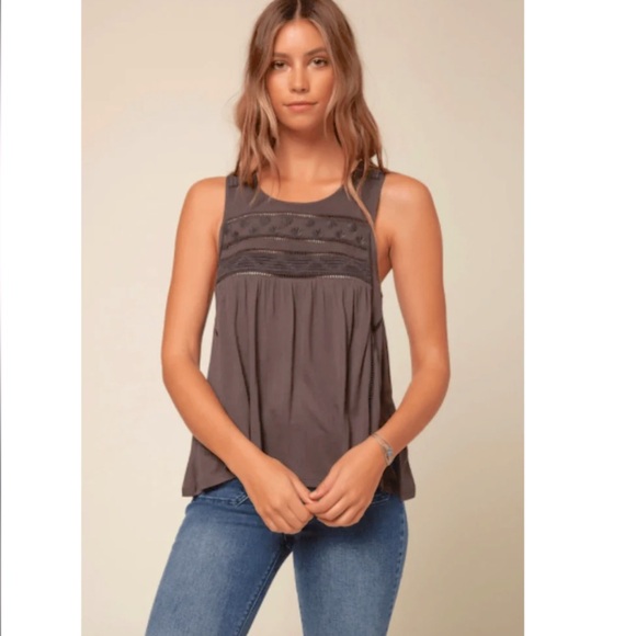 O’Neill Possession Tanktop Für Jungen – 100 % Baumwolle, Lässig, Mit Stickerei